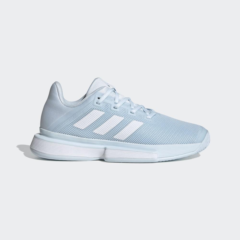Adidas SoleMatch Bounce Hard Court Női Teniszcipő Fehér Akció 071624-WBE